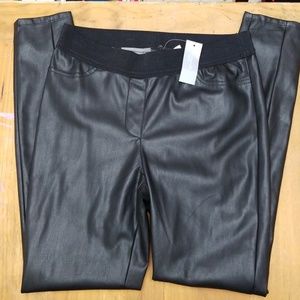 Leather legging